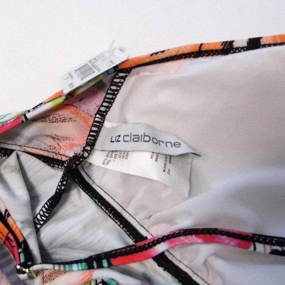Liz Claiborne Tankini Top sz 10 NWT - Picture 5 of 7
